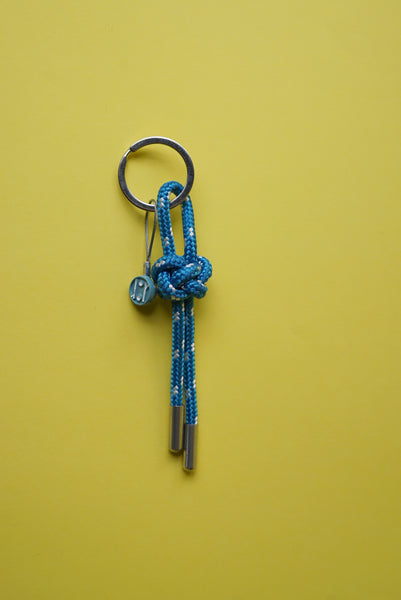diamond knot keychain